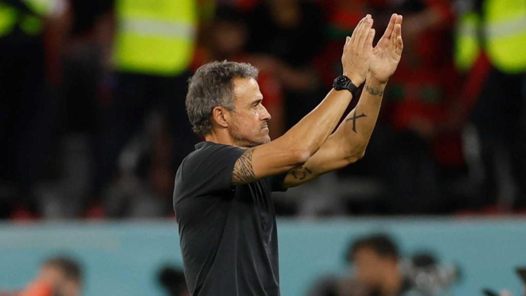 Luis Enrique, en su etapa como seleccionador español