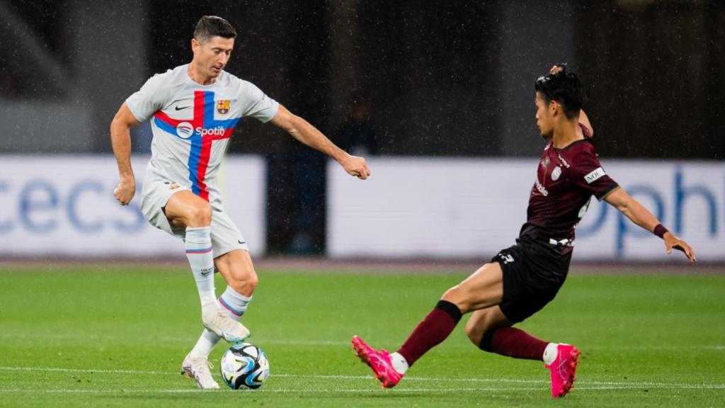 Lewandowski, ante el Vissel Kobe