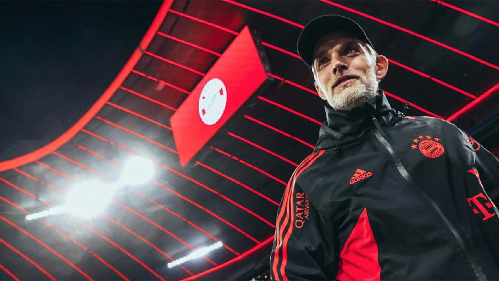 Thomas Tuchel, antes de un partido con el Bayern Múnich / REDES