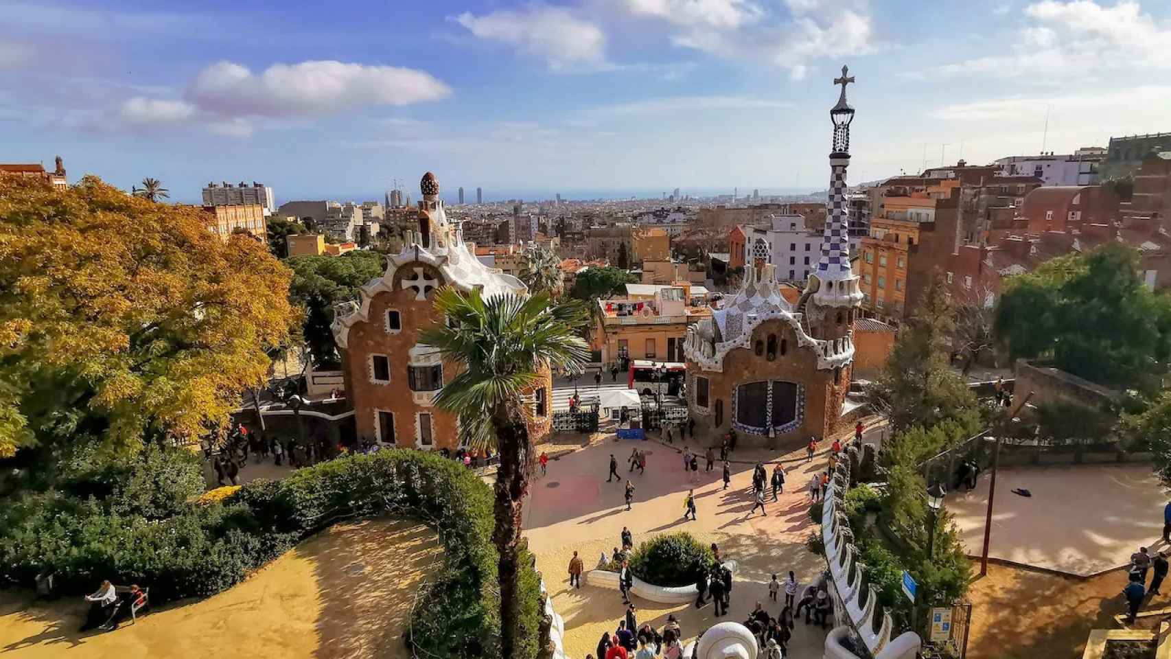 Vistas de Barcelona desde el Park Güell / PEXELS