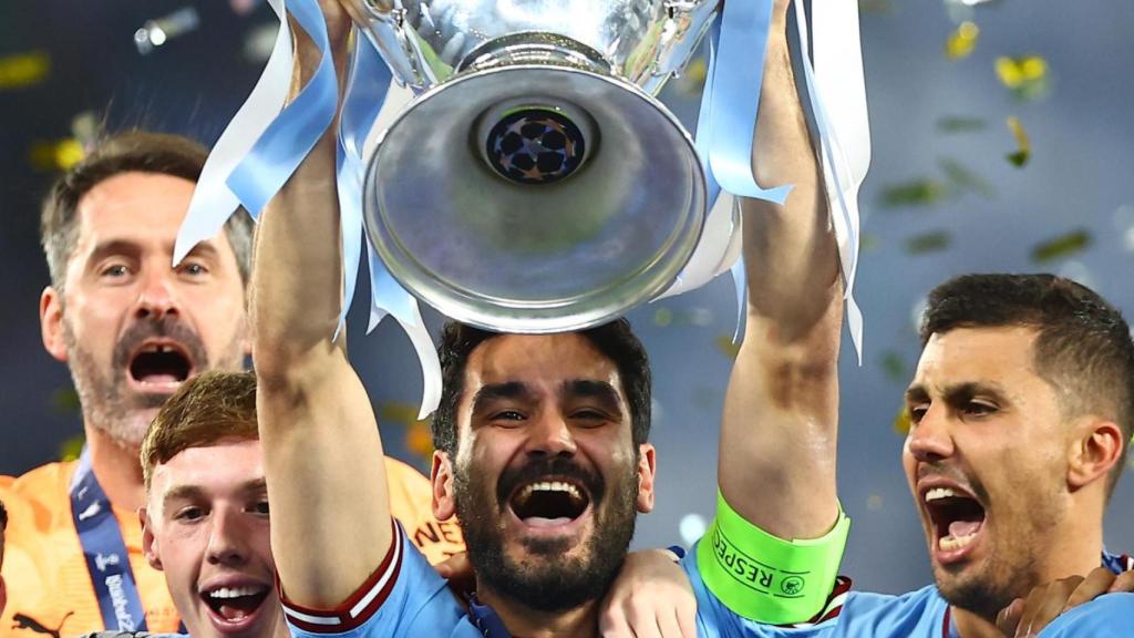 Gundogan alza la Champions League con el Manchester City