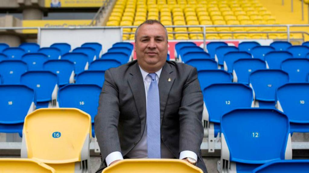 Miguel Ángel Ramírez, presidente de la UD Las Palmas / UD LAS PALMAS