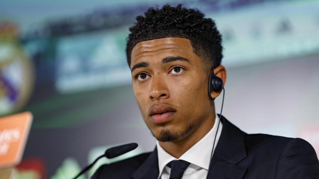 El Real Madrid presenta a Bellingham