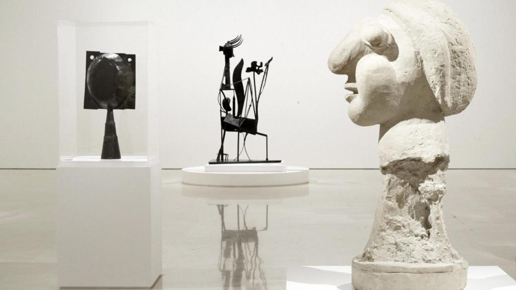 Una de las salas de la exposición ‘Picasso escultor. Materia y forma’