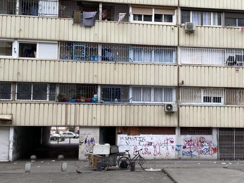 Calle Marte del barrio de La Mina, en fecha 29 de marzo de 2022