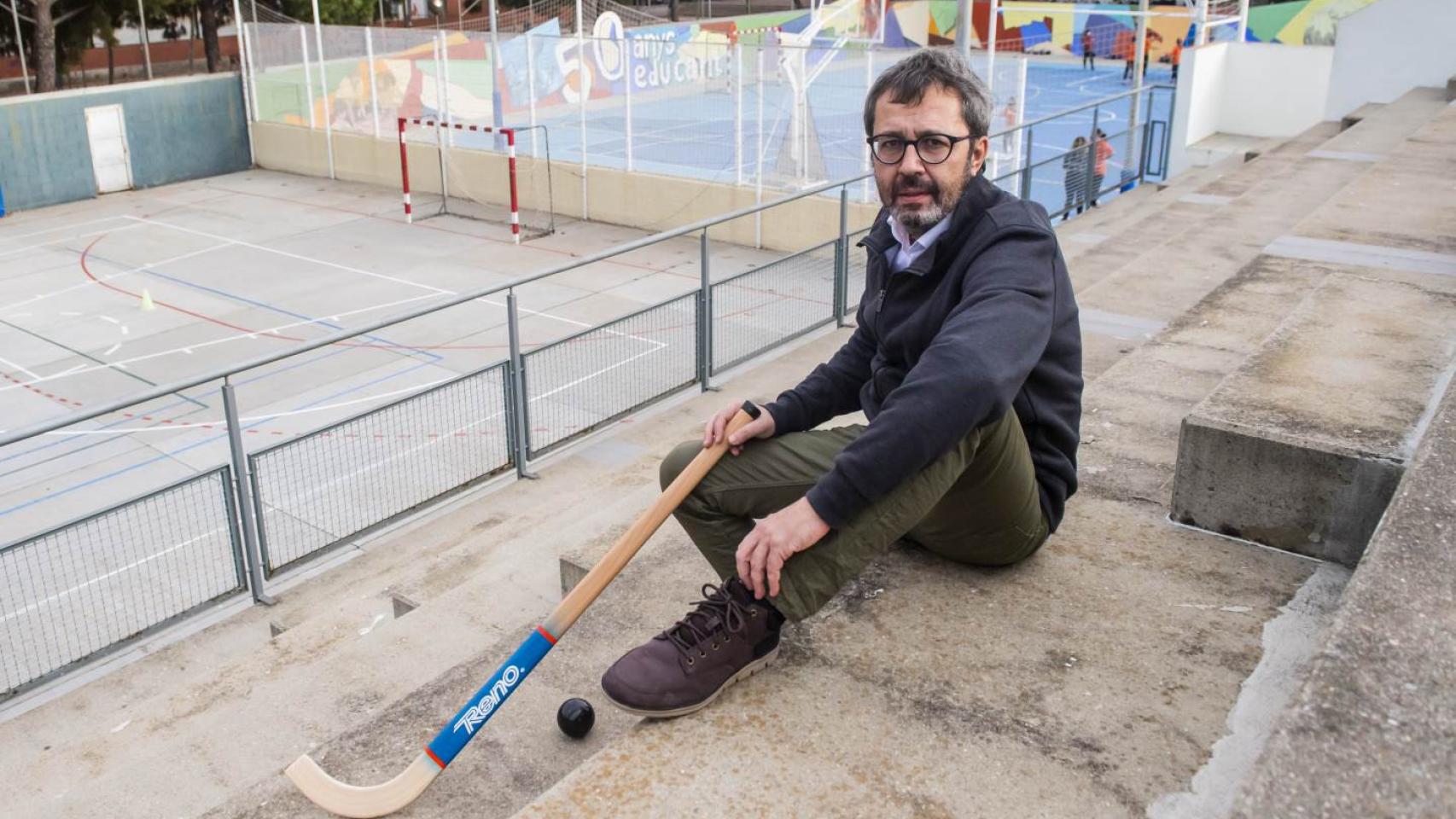 Edu Castro, entrenador del Barça de hockey sobre patines