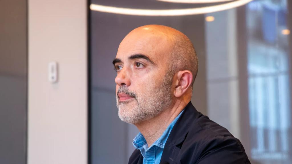 Daniel Sirera, concejal del PP, durante una entrevista para Metrópoli / GALA ESPÍN