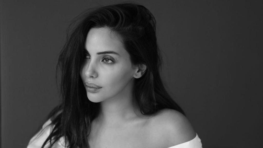 Sara Arfaoui, durante su embarazo