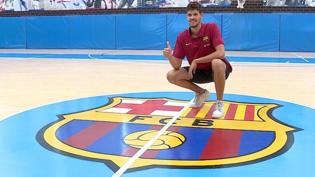 Oriol Paulí, jugador del Barça