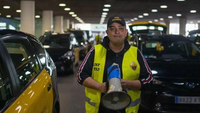 El portavoz de Élite Taxi, Tito Álvarez / EUROPA PRESS