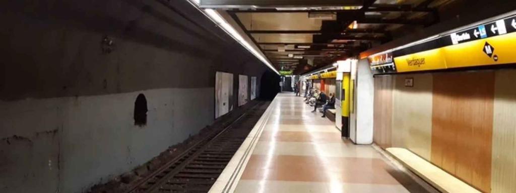 Imatge d’arxiu de la parada de Verdaguer a la L4 del metro de Barcelona / EUROPA PRESS