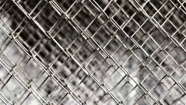 Detalle de una alambrada