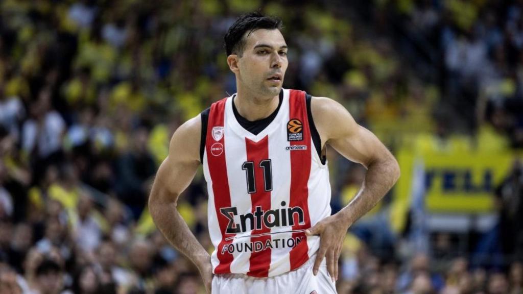 Kostas Sloukas, base del Olympiacos