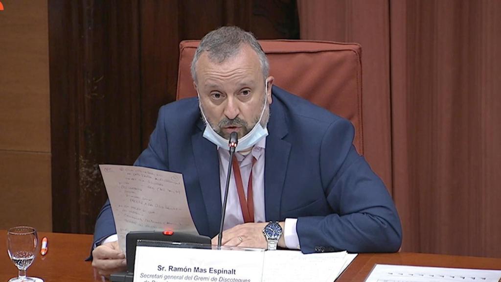 El secretario general del Gremio de Discotecas de Barcelona, Ramón Mas