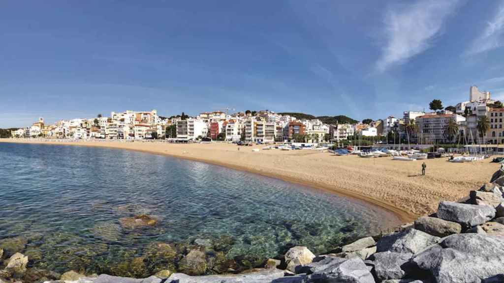 Una platja de Sant Pol de Mar / Foto: Catalunya.com