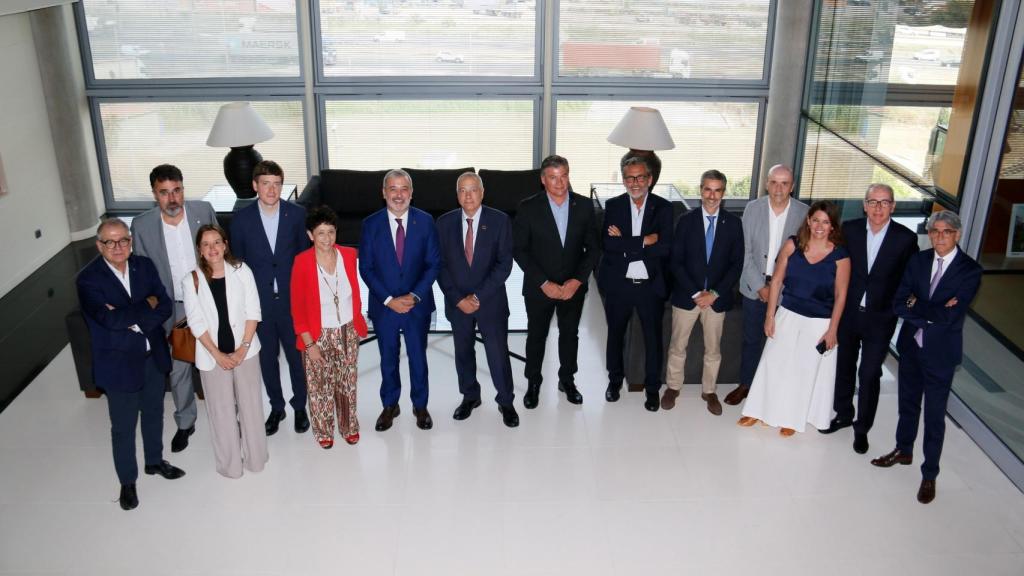 El plenario del Consorcio de la Zona Franca de Barcelona presidido por Pere Navarro