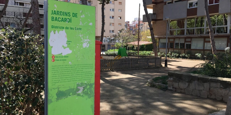 Jardines de Bacardí en la Maternitat / METRÓPOLI