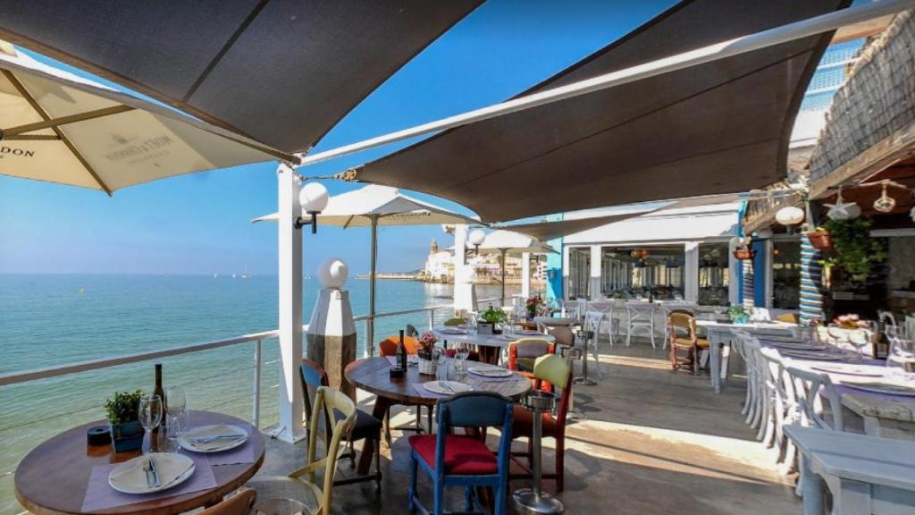 Terraza de El Vivero de Sitges