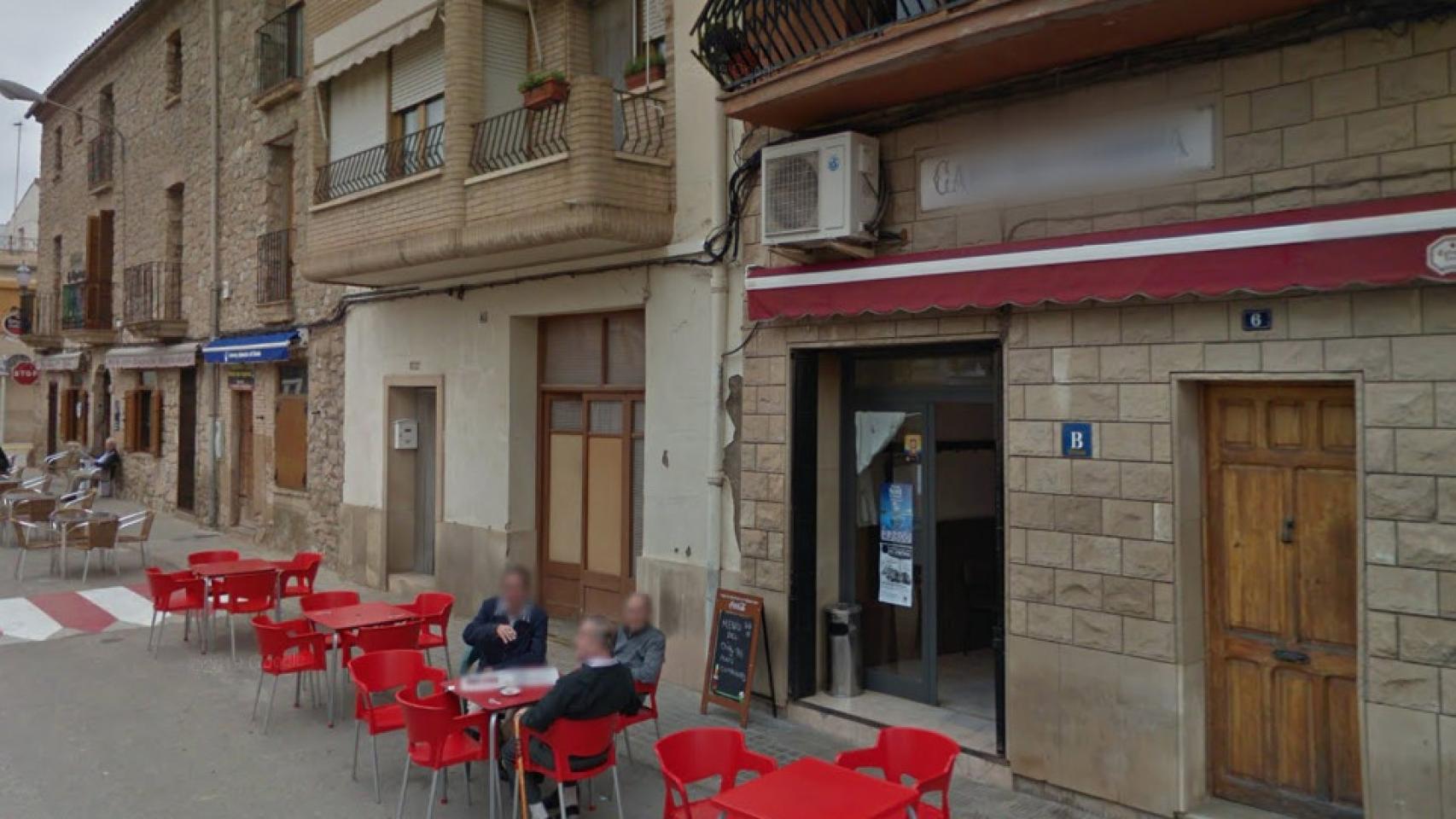 Bar café Europa, en Castelldans (Lleida)