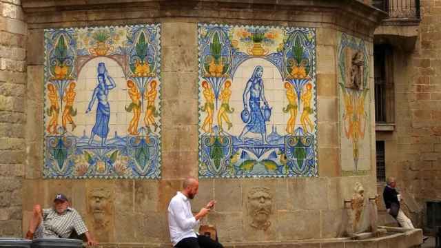 La fuente de Santa Anna / AJ. BARCELONA - PIETRO COLONNA
