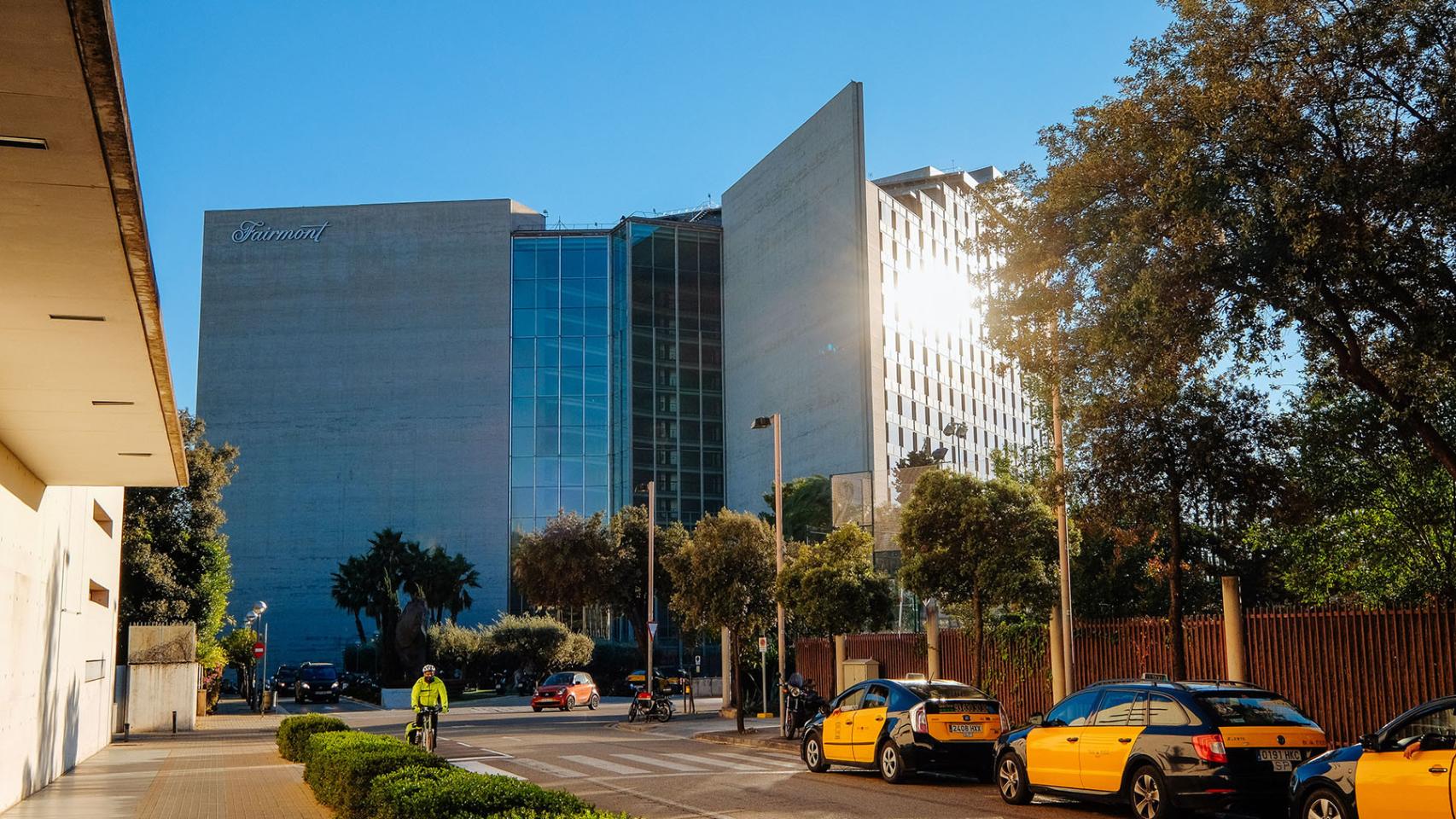 Imagen del hotel Juan Carlos I de Barcelona, que gestionará Meliá