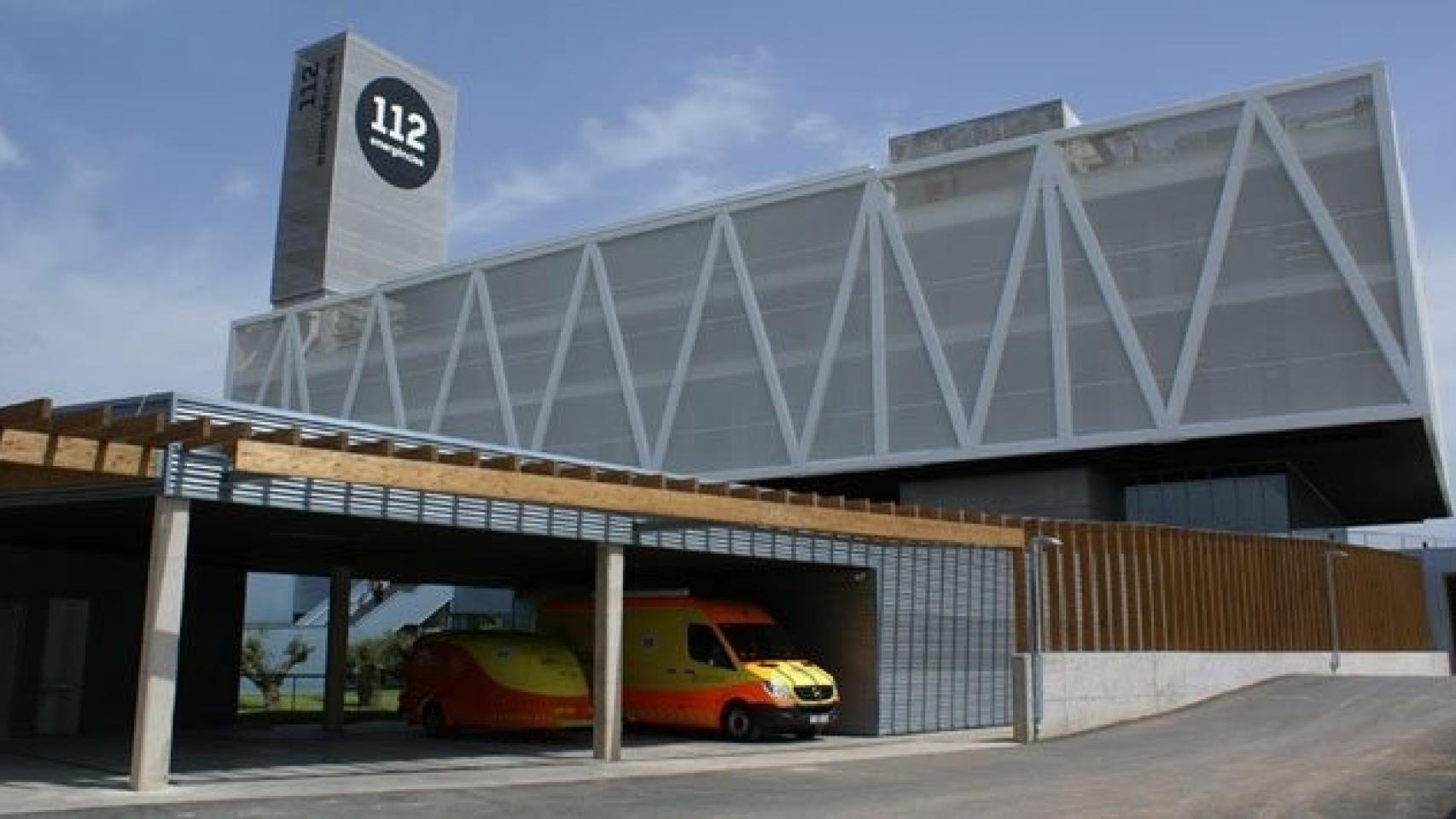 Edificio del centro de llamadas de emergencia 112