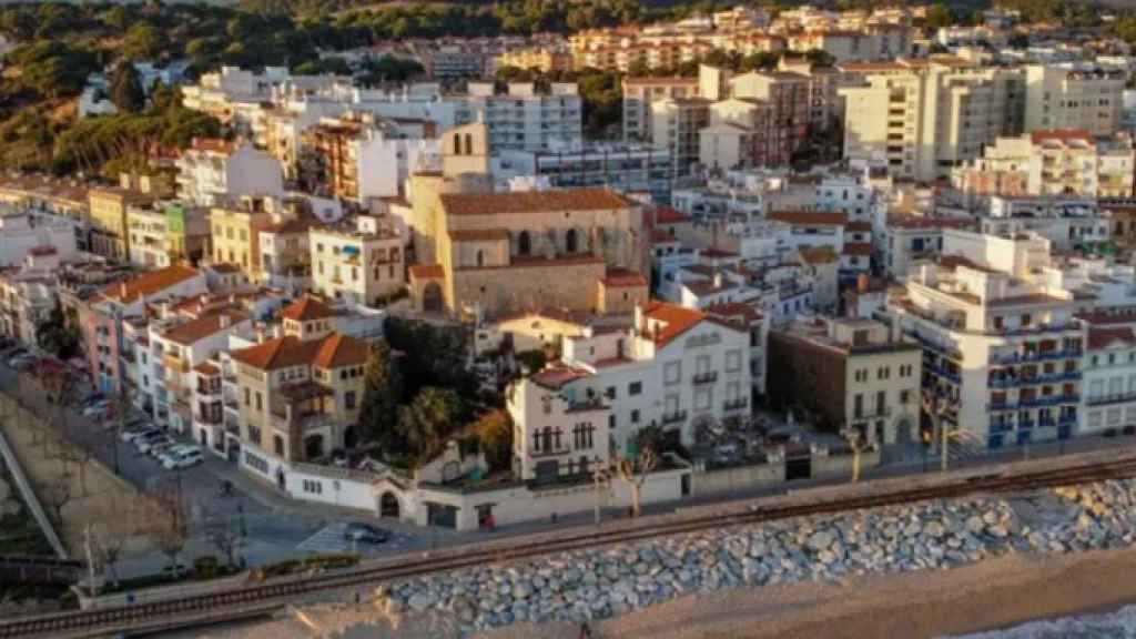Vista aèria de Canet de Mar