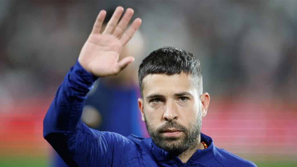 Jordi Alba, después de despedirse del FC Barcelona tras rescindir contrato