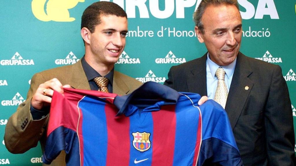 Rochemback presentado como jugador del Barça