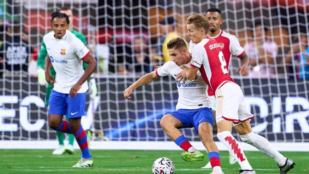 Fermín López debuta con el Barça