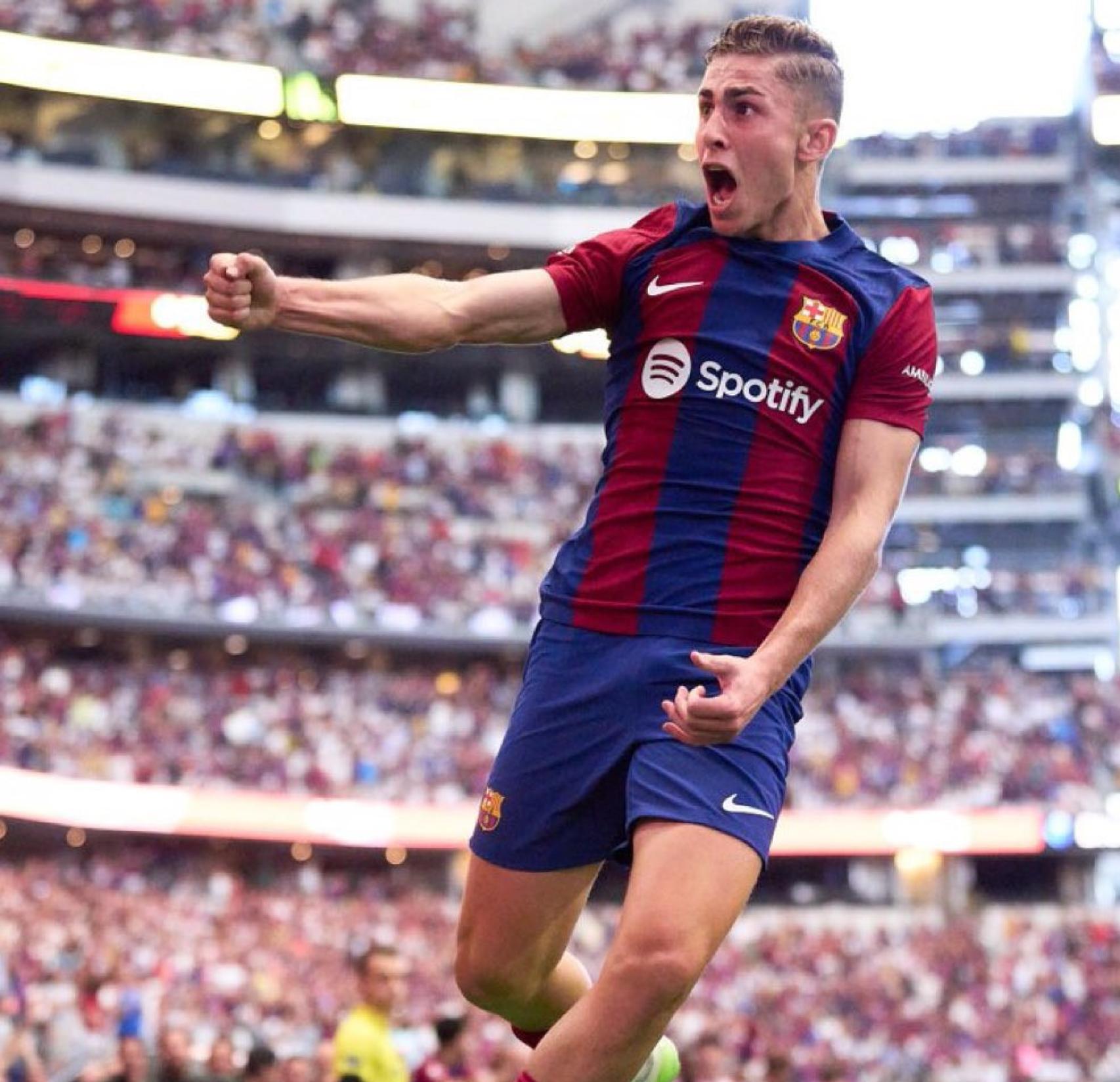 Fermín López estalla tras marcarle un golazo al Real Madrid en el clásico