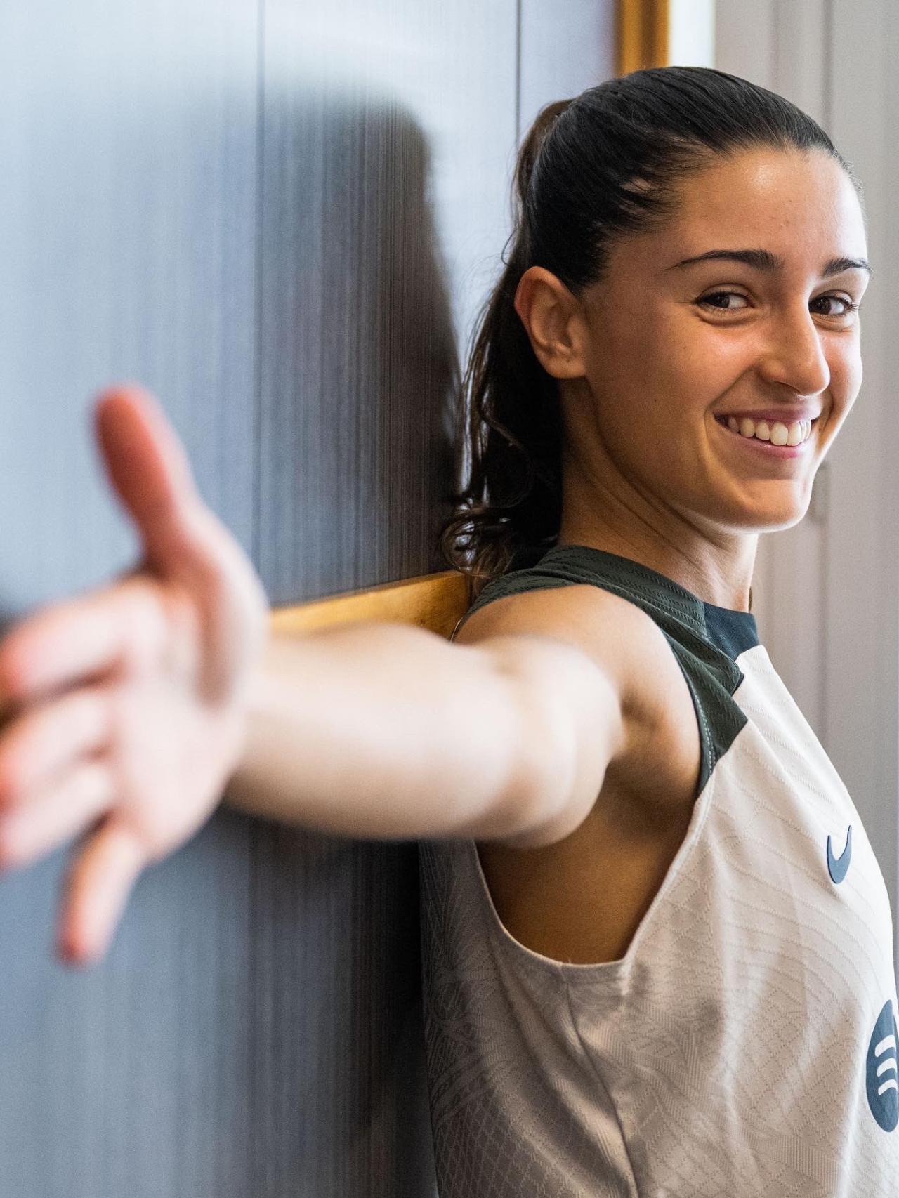 Jana Fernández pasa las pruebas médicas de pretemporada / FCB