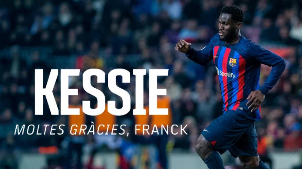 El Barça anuncia la venta de Franck Kessié al Al-Ahli saudí