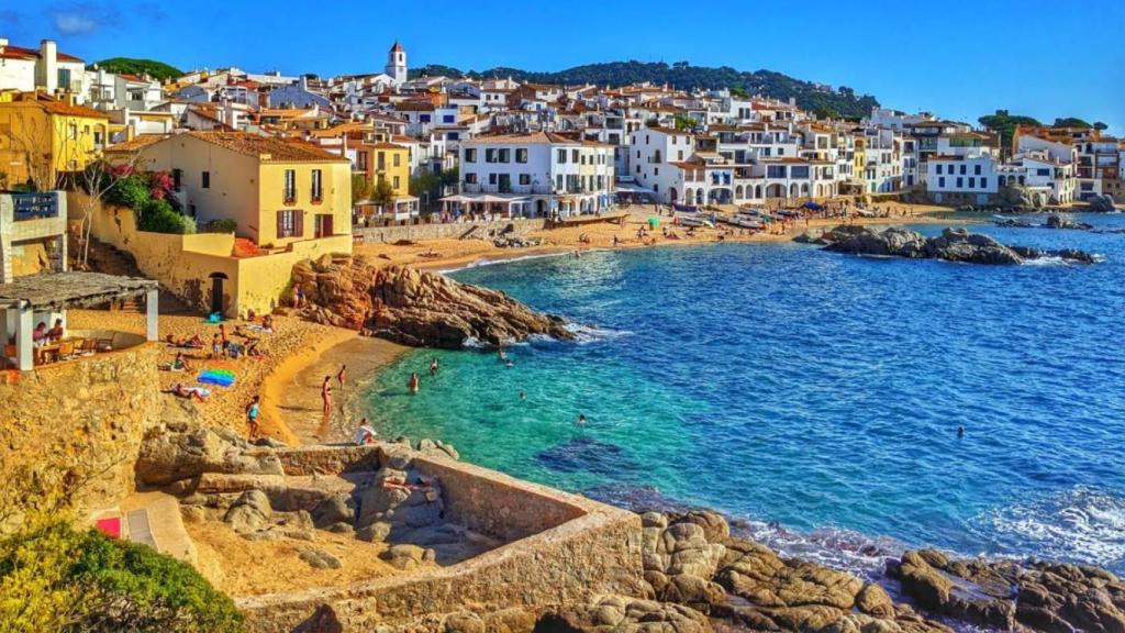 Calella en una imatge d'arxiu