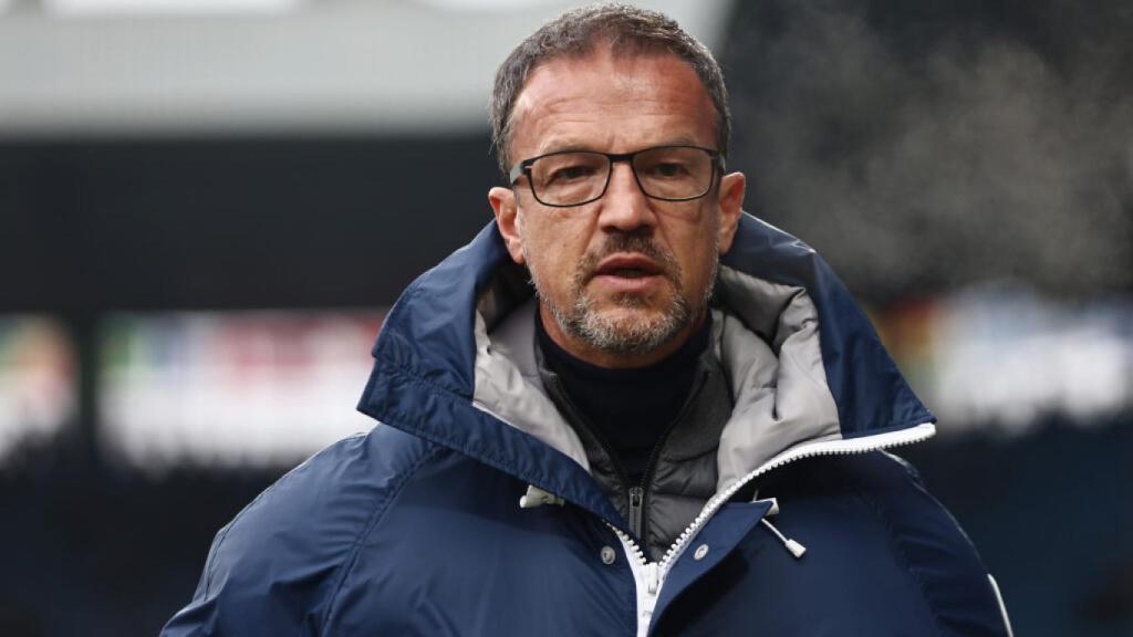 Fredi Bobic, durante su etapa como director deportivo del Hertha Berlin