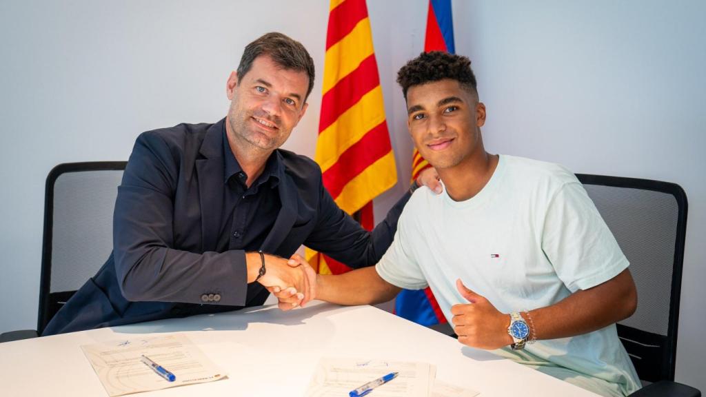 Edu Sánchez, séptimo fichaje del Barça B