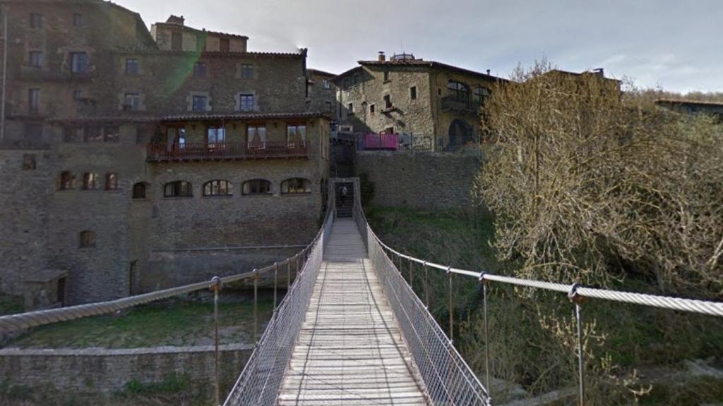 Puente colgante de Rupit