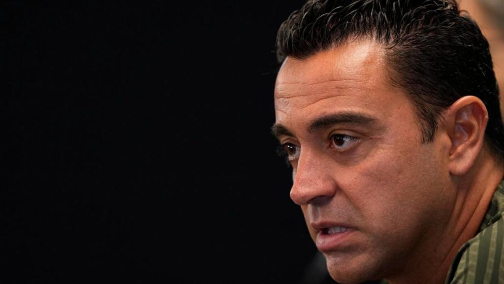 Xavi Hernández, en la rueda de prensa previa al encuentro contra el Cádiz