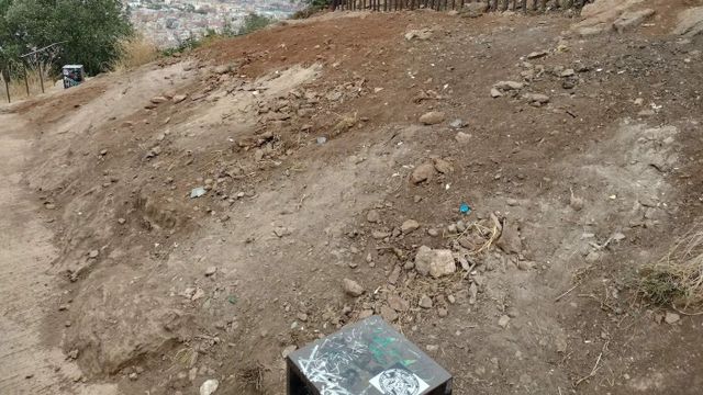 Las obras en las baterías antiaéreas del Carmel / CONSELL VEÏNAL TURÓ ROVIRA