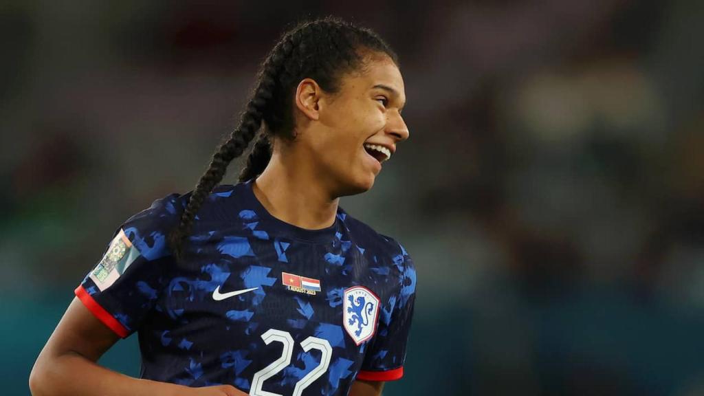 Esmee Brugts, con la selección de los Países Bajos