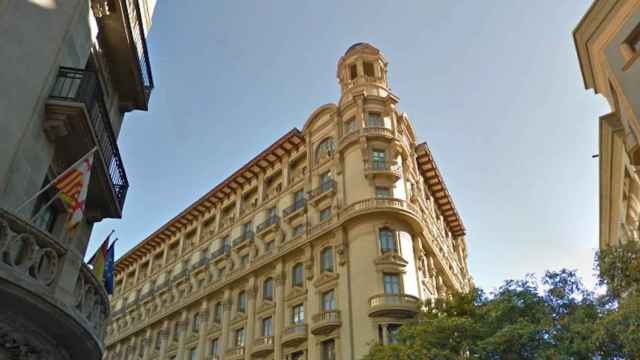 Imagen del inmueble ubicado en el número 8-10 de la Via Laietana