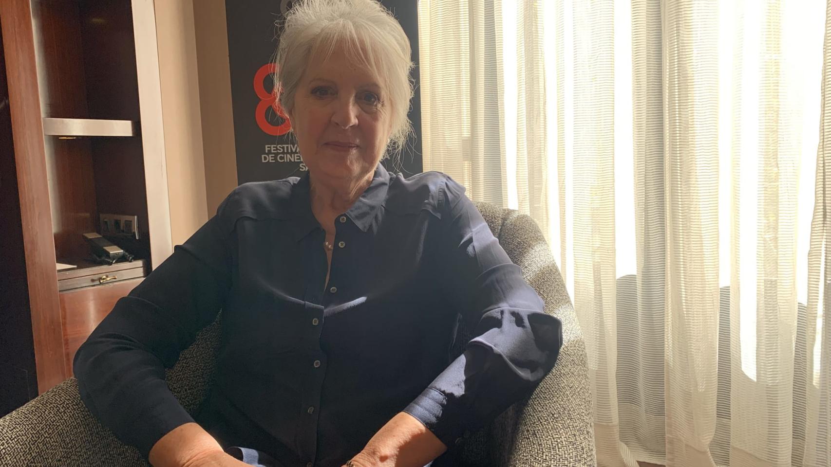 La actriz Penelope Wilton