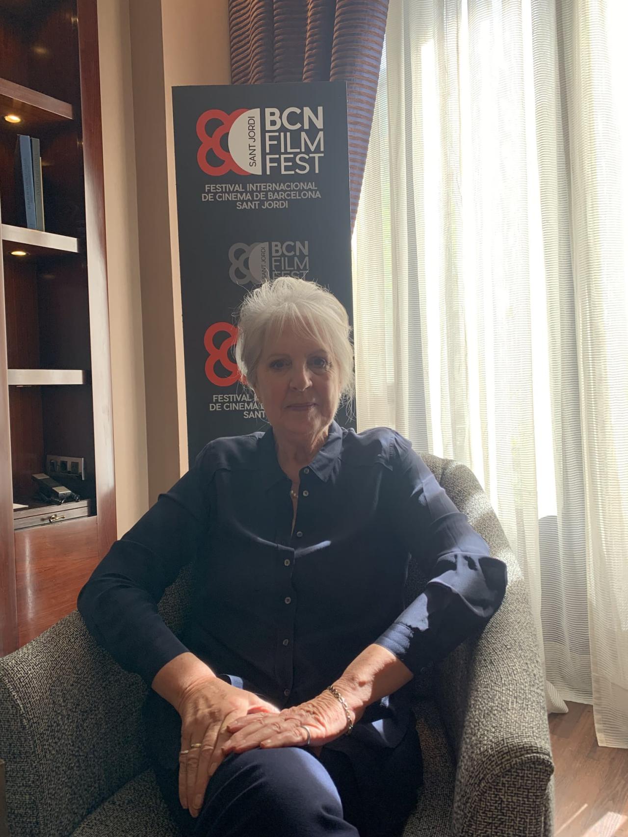 La actriz Penelope Wilton