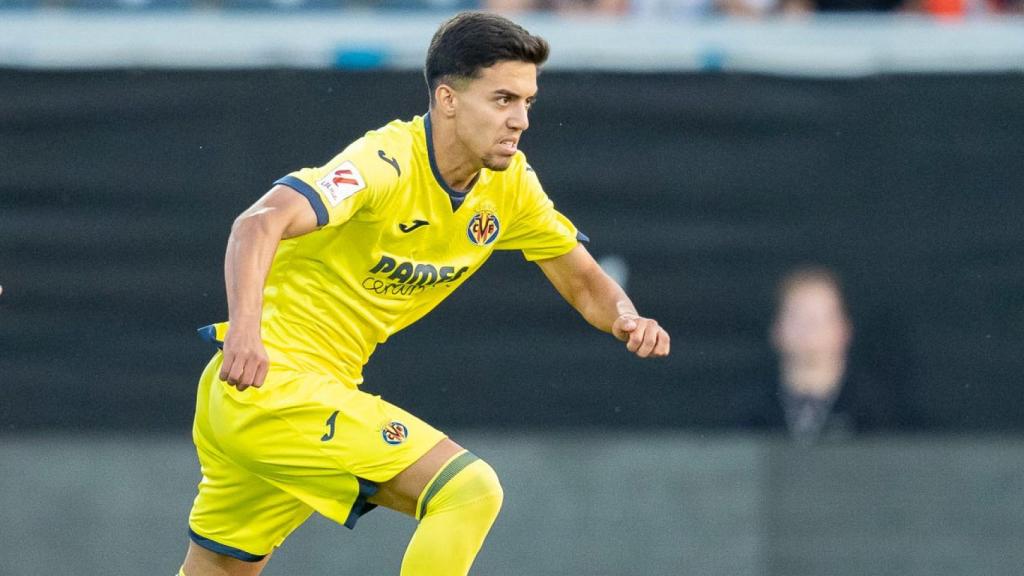 Ilias Akhomach, en su debut con el Villarreal