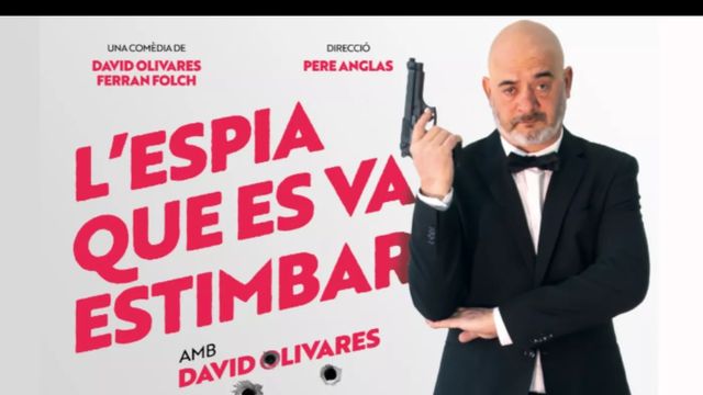 El cartel de la obra 'L’espia que es va estimbar' / EIXAMPLE TEATRE