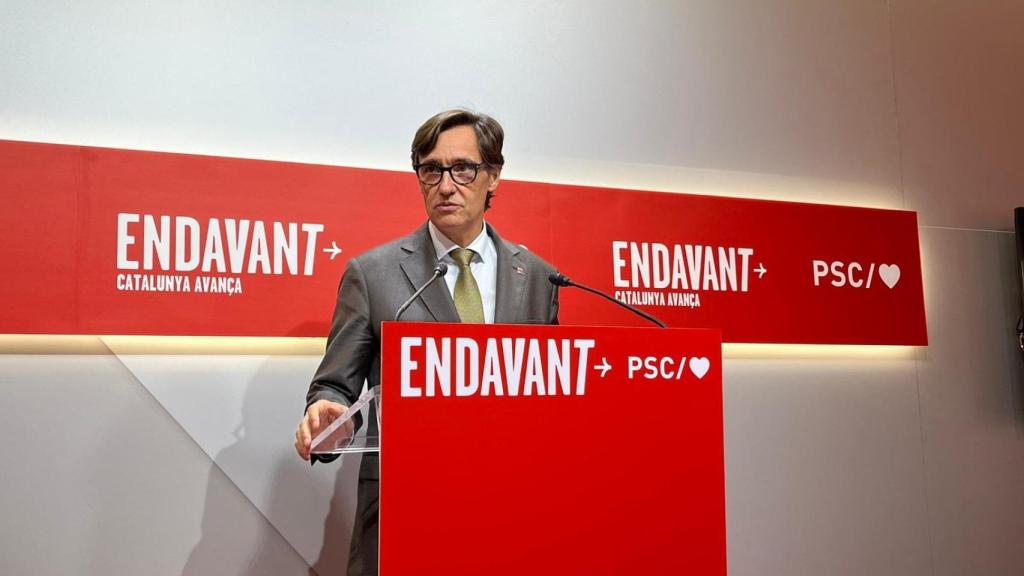 El primer secretario del PSC, Salvador Illa