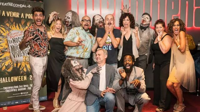 Reparto de 'La noche de los muertos vivientes' / TEATRE BARCELONA