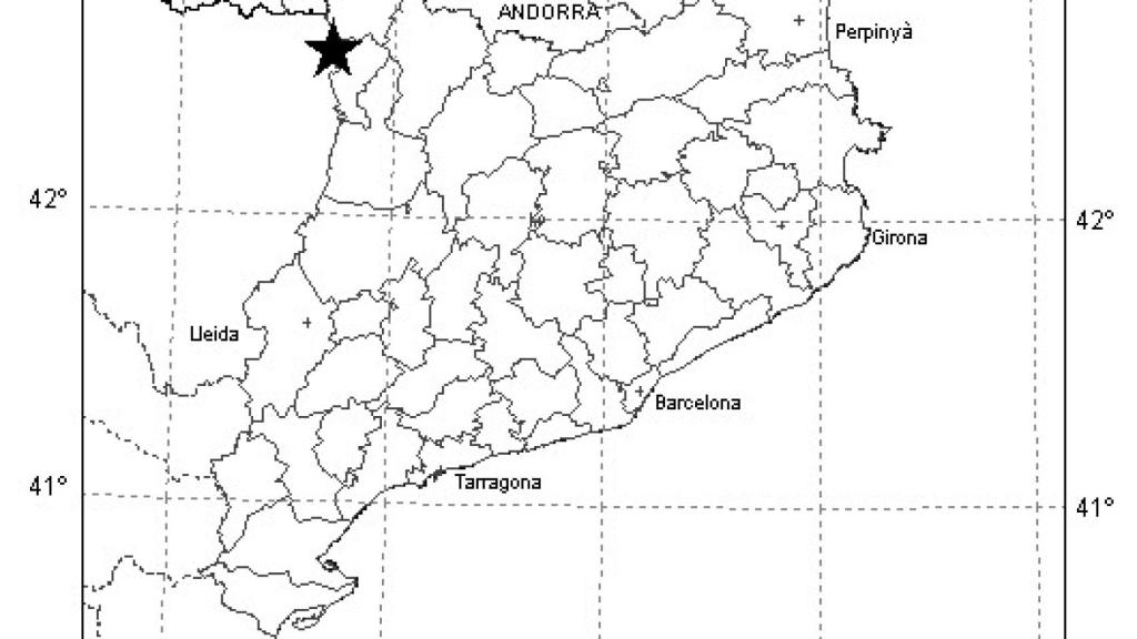 Terremoto de magnitud 4,2 en Vielha, el pasado lunes