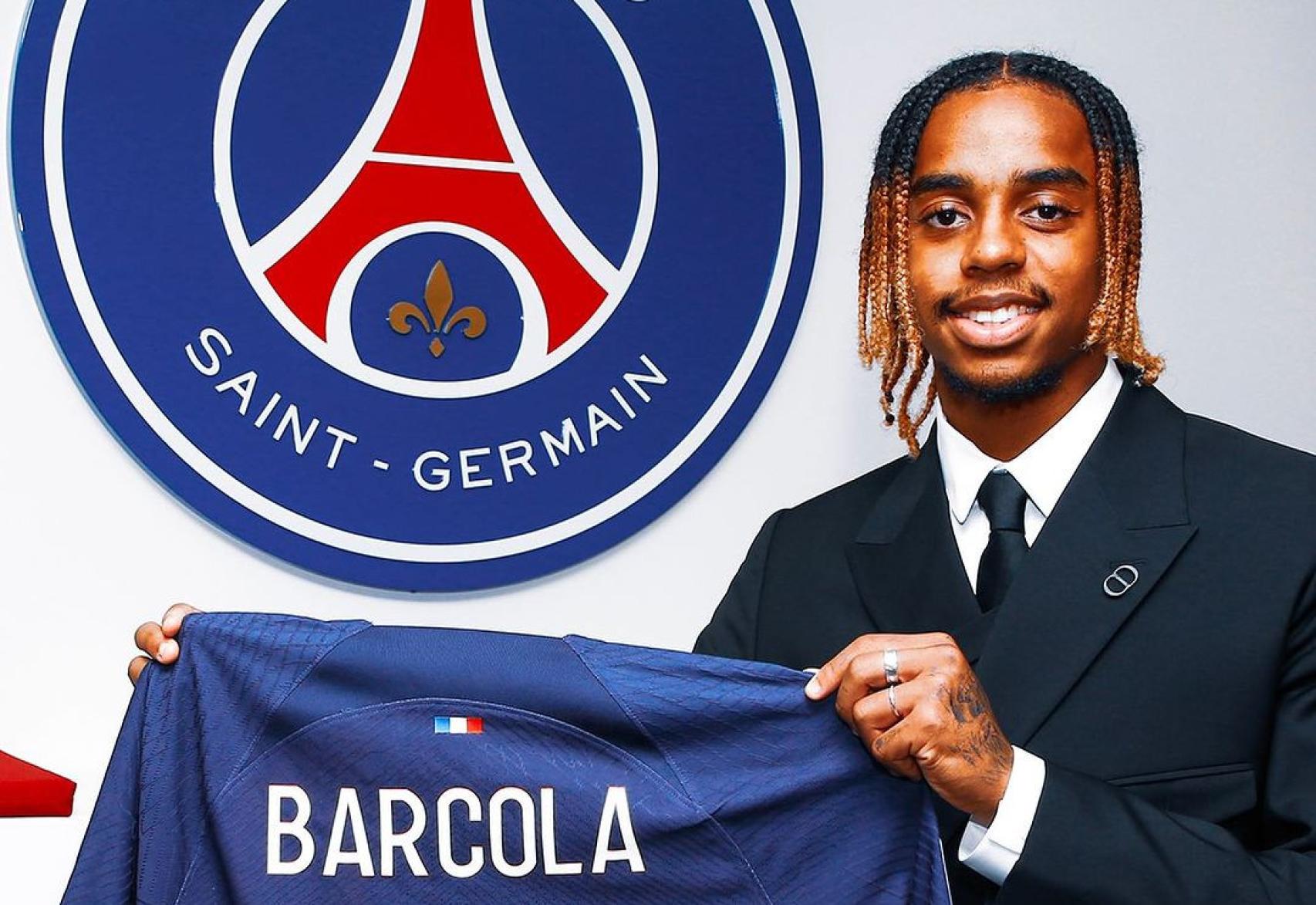 Bradley Barcola, nuevo fichaje del PSG (2)