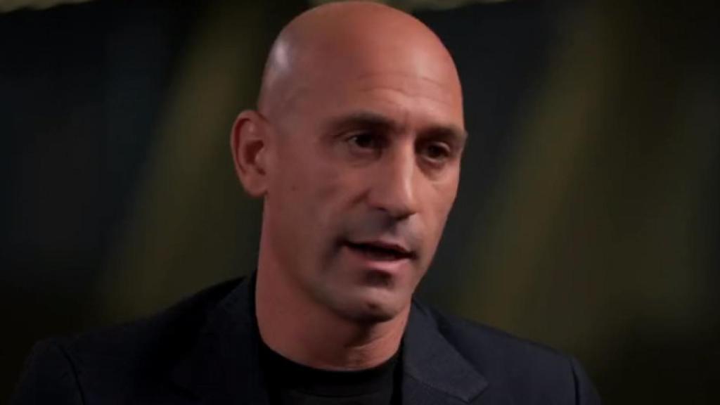 Luis Rubiales, entrevistado en el programa de Piers Morgan